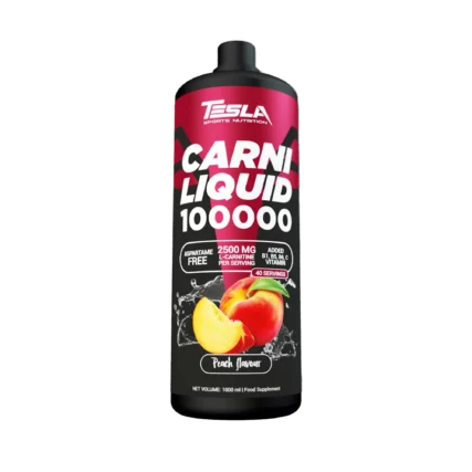 Tesla Amino Carni Liquid 100000 (1000ml) Peach Pfirsich